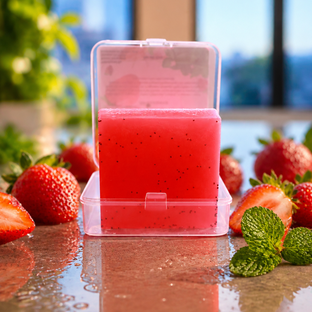 Strawberry Mint Shampoo Bar