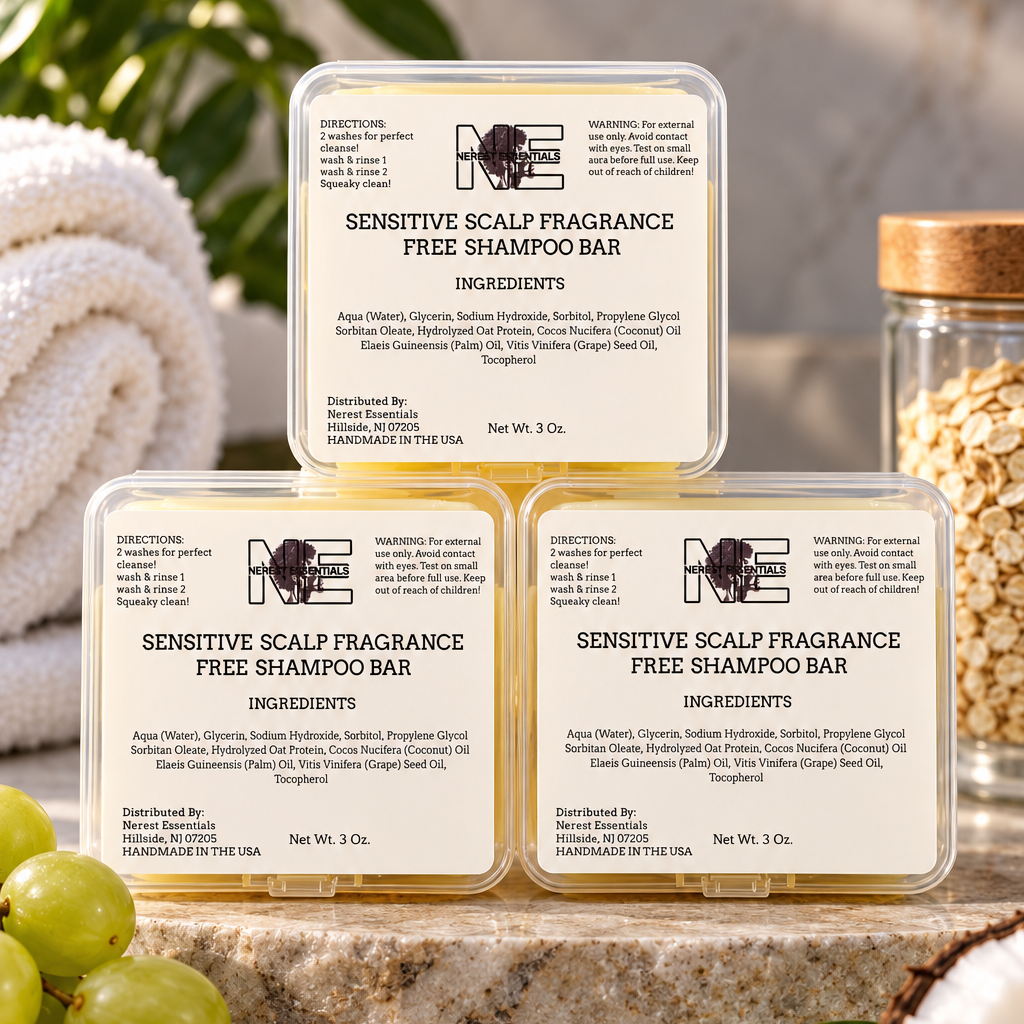 Buy 2 Shampoo Bars Get 1 Free (Fragrance Free)