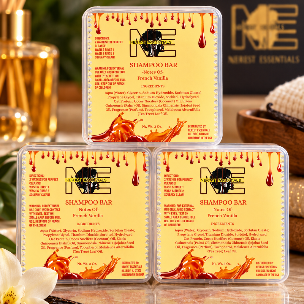 Buy 2 Shampoo Bars Get 1 Free (French Vanilla)
