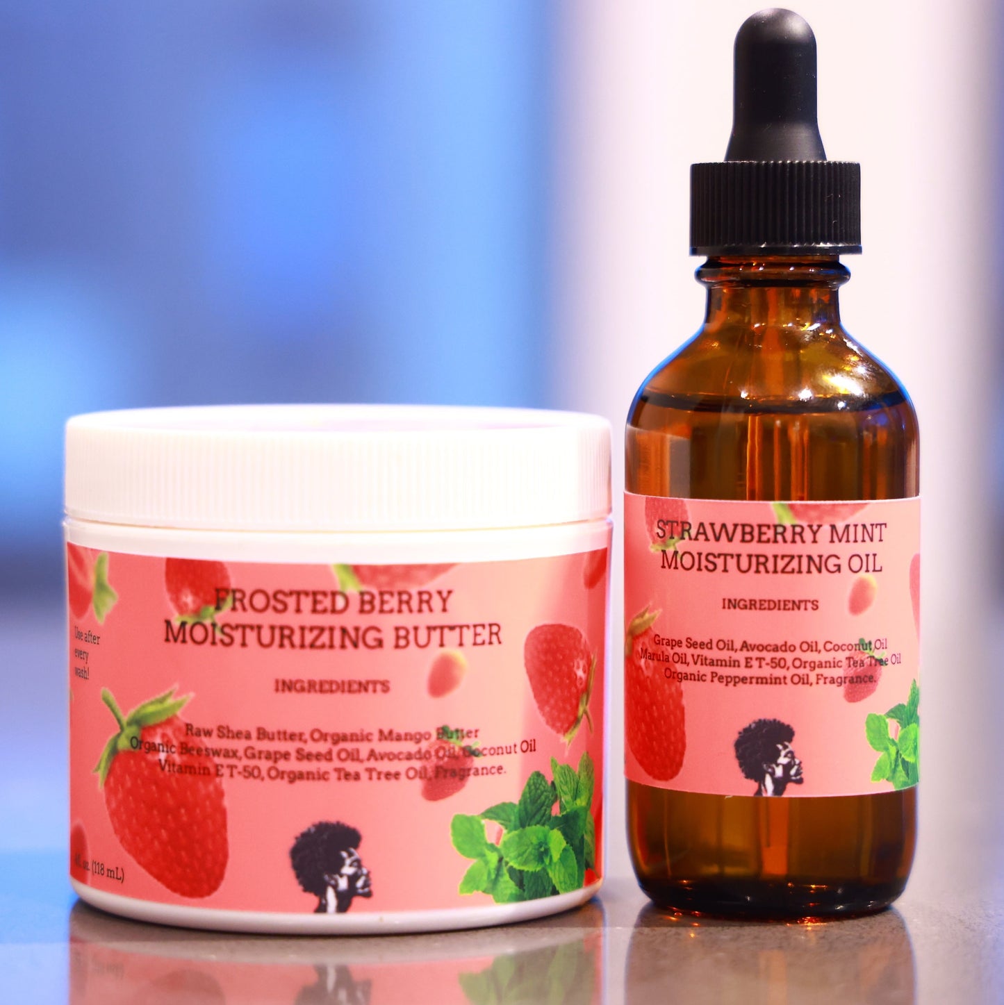 Frosted Berry Butter & Oil Duo