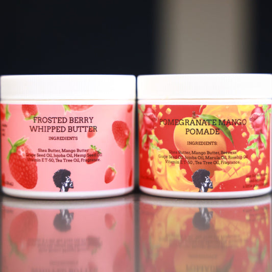 Whipped Berry Butter / Pom-Mango Pomade Duo