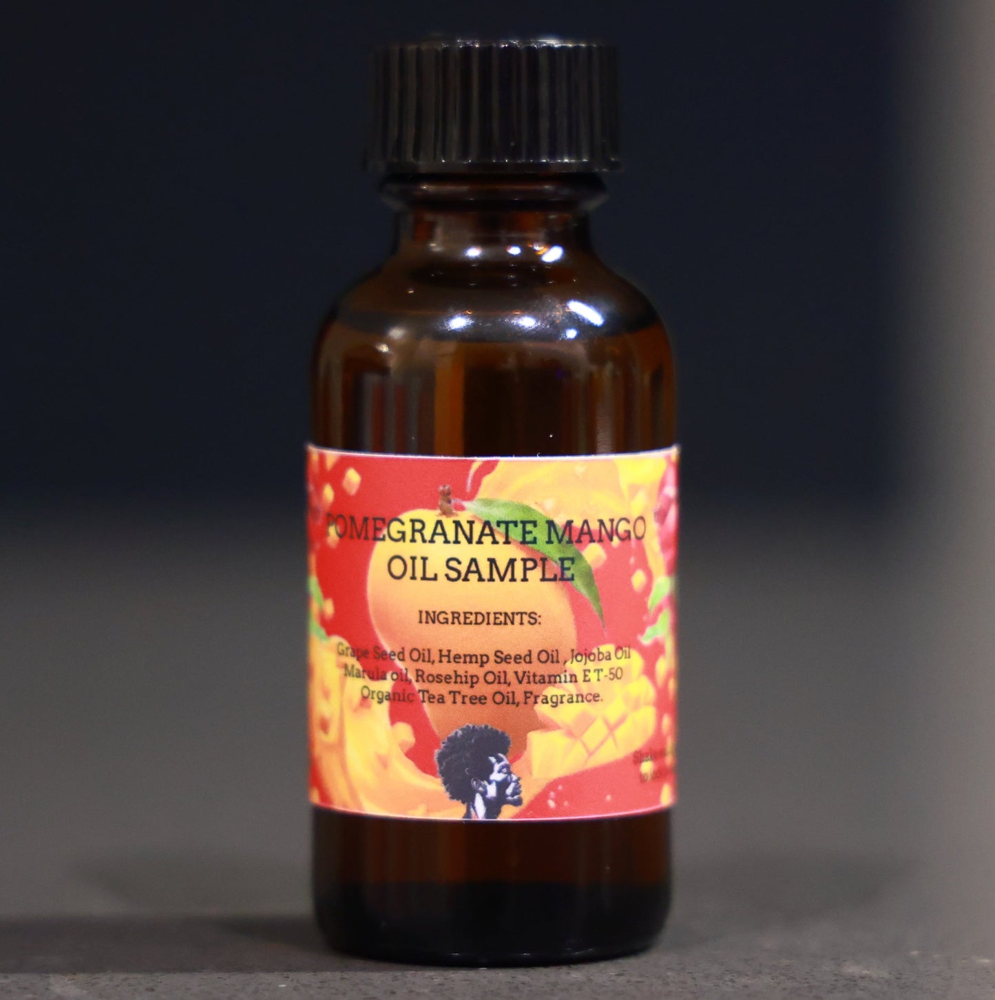 1 Oz. Pomegranate Mango Moisturizing Oil (Sample)