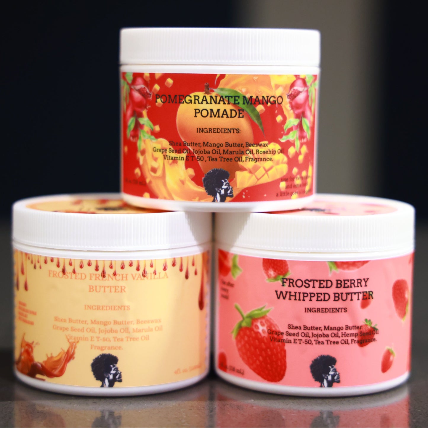 Berry-Vanilla-Mango Trio