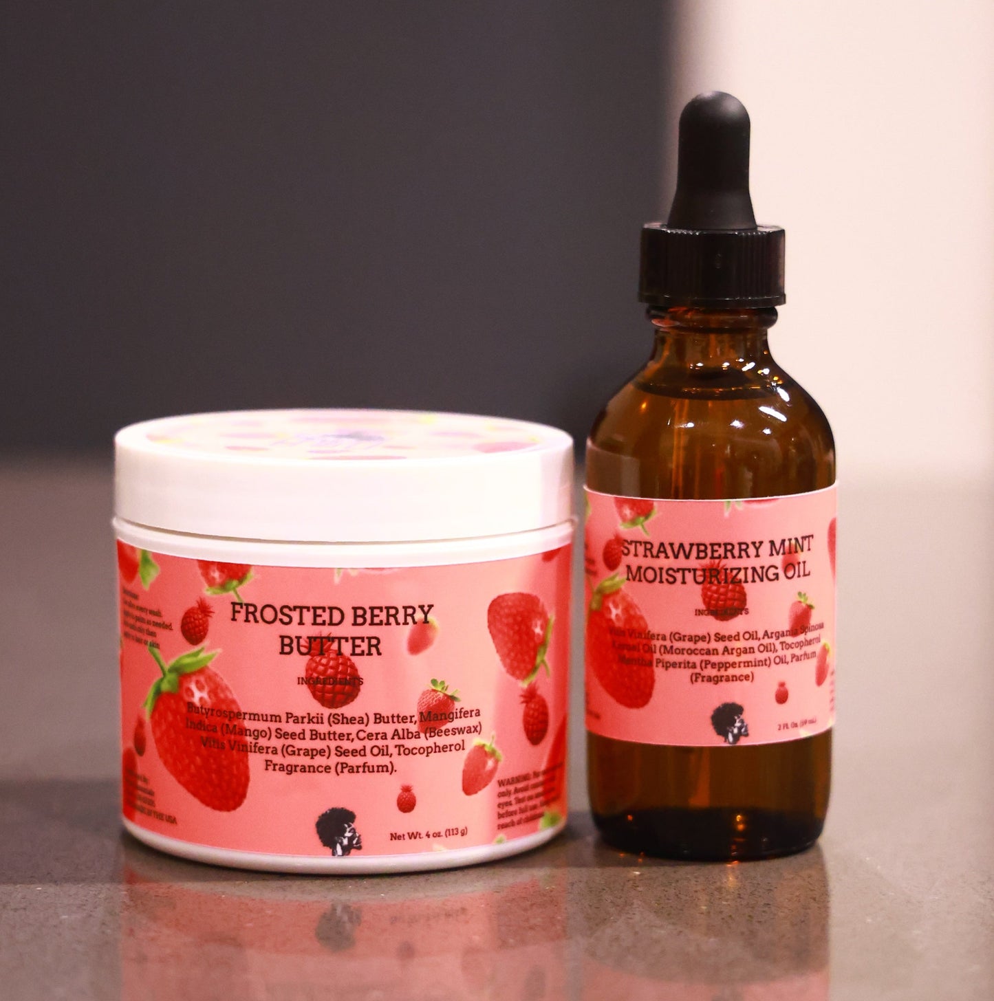 Frosted Berry Butter & Oil Duo