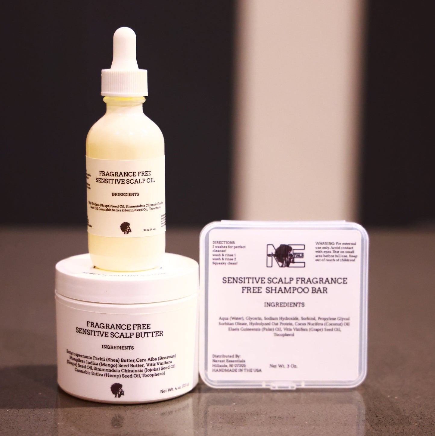 Fragrance Free Butter Trio