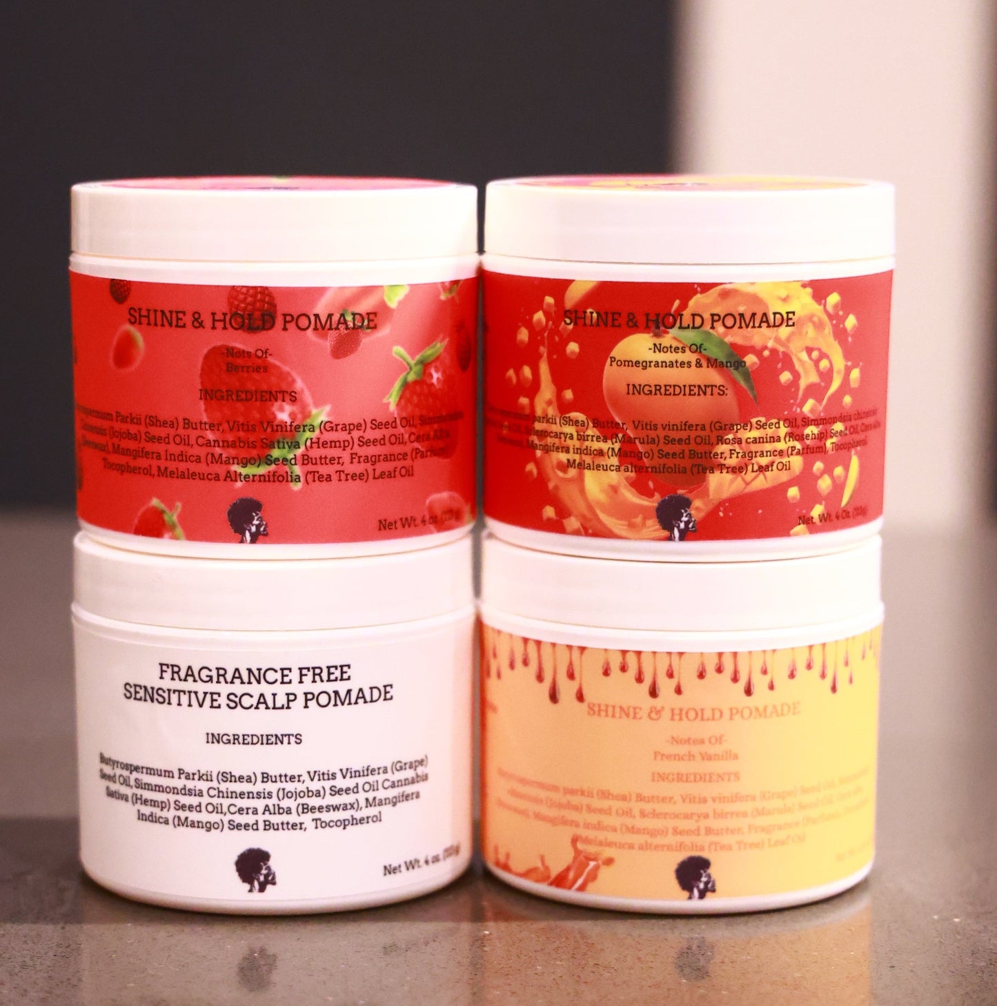 Extra Hold Pomade Quartet (Limited Edition)