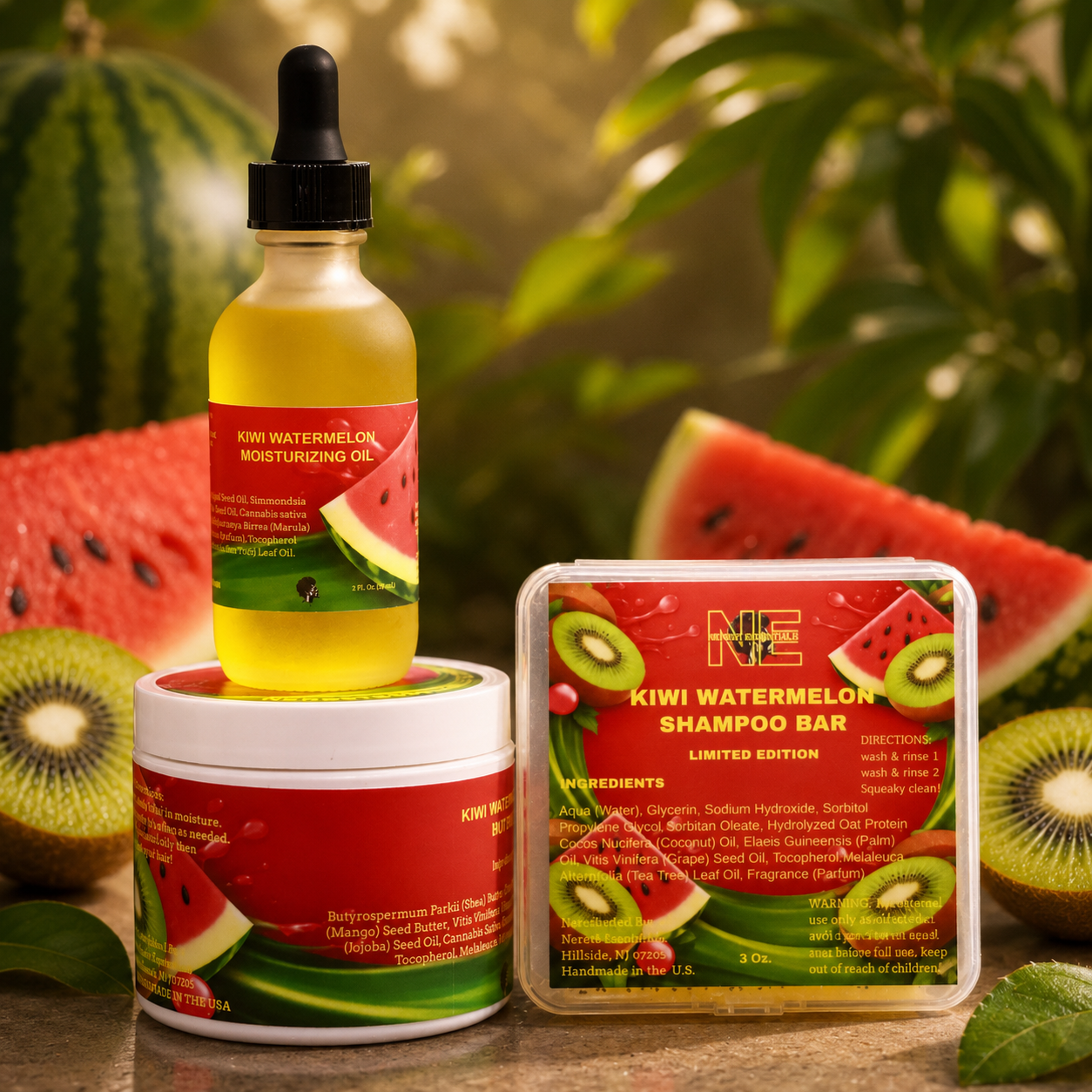 Kiwi Watermelon Trio | Limited Edition