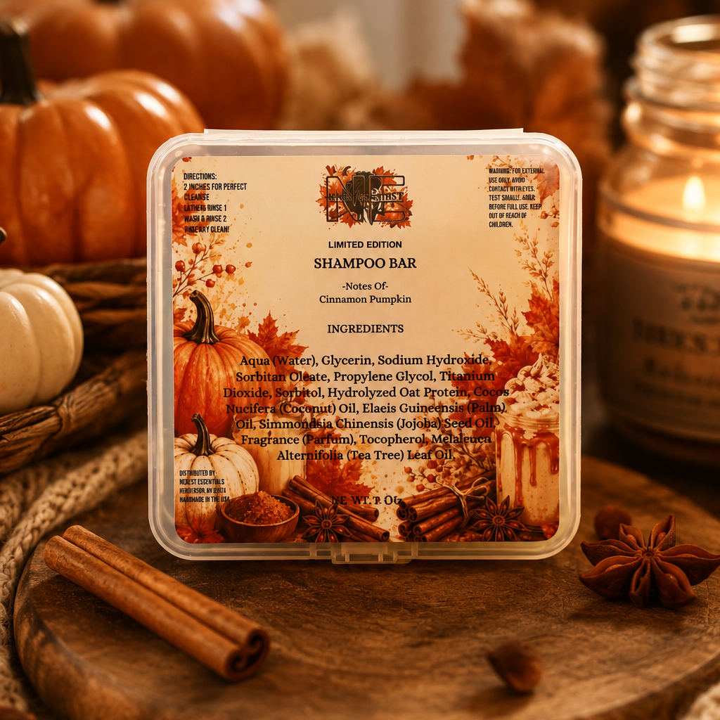 Cinnamon Pumpkin Shampoo Bar (Limited Edition)