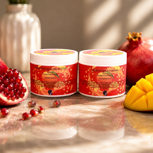 Pomegranate mango Butter/Pomade Duo Kit (Limited Edition)