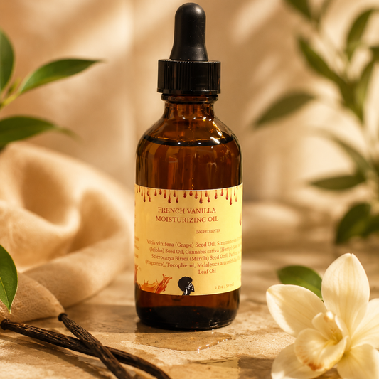 2 Oz. French Vanilla Moisturizing Oil