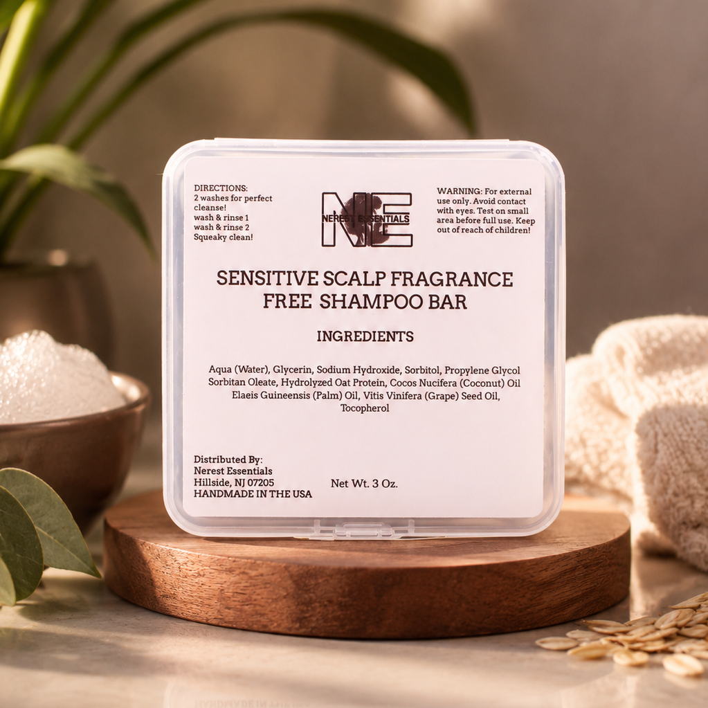 Fragrance Free Shampoo Bar