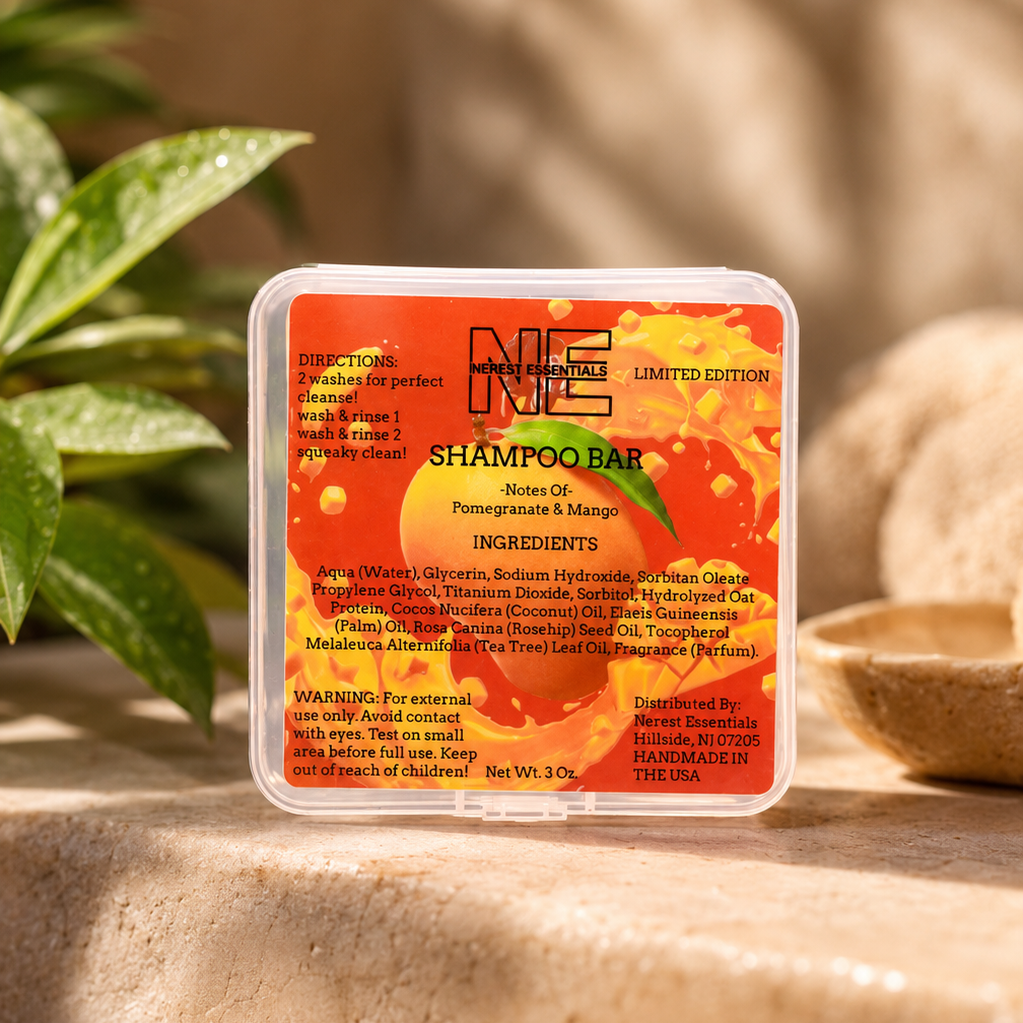 Pomegranate Mango Shampo Bar (Limited Edition)