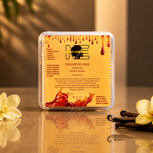 French Vanilla Shampoo Bar