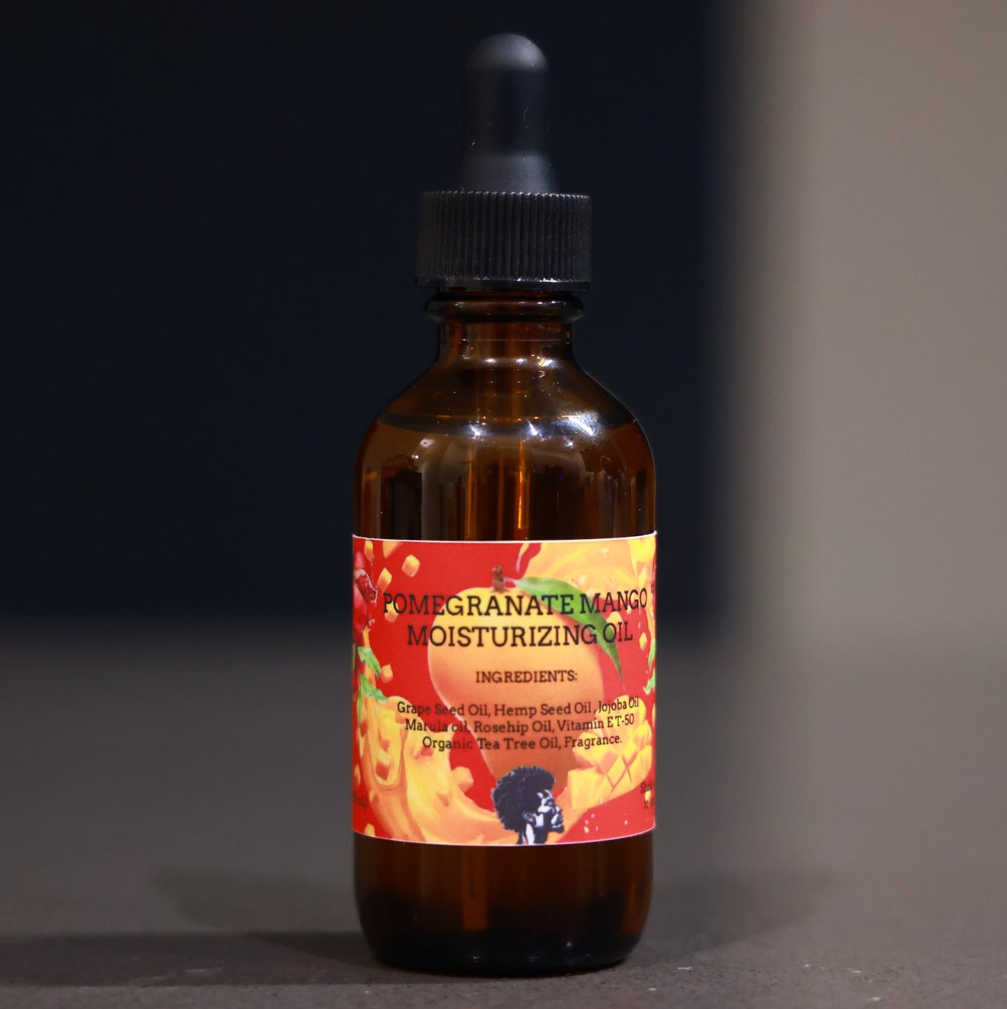 2 Oz. Pomegranate Mango Moisturizing Oil