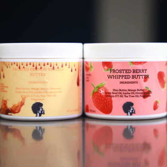 French Vanilla Butter / Whipped Berry Butter Duo