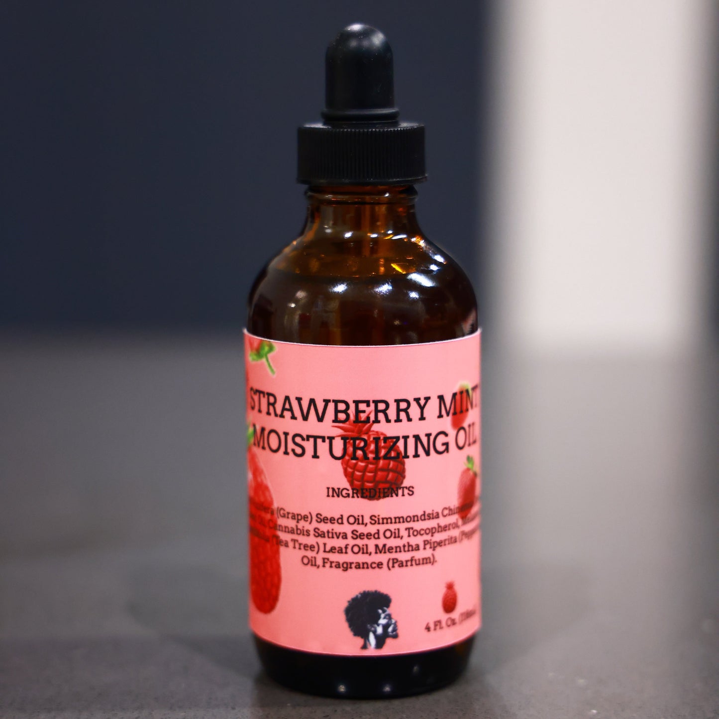 4 Oz. Strawberry Mint Moisturizing Oil