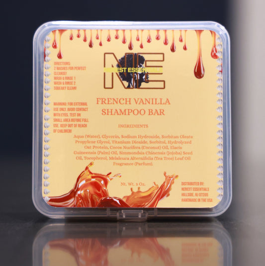 French Vanilla Shampoo Bar