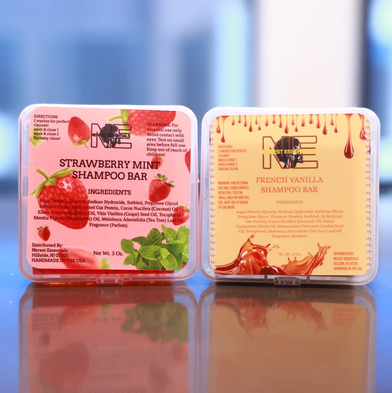 Strawberry & French Vanilla Shampoo Bar