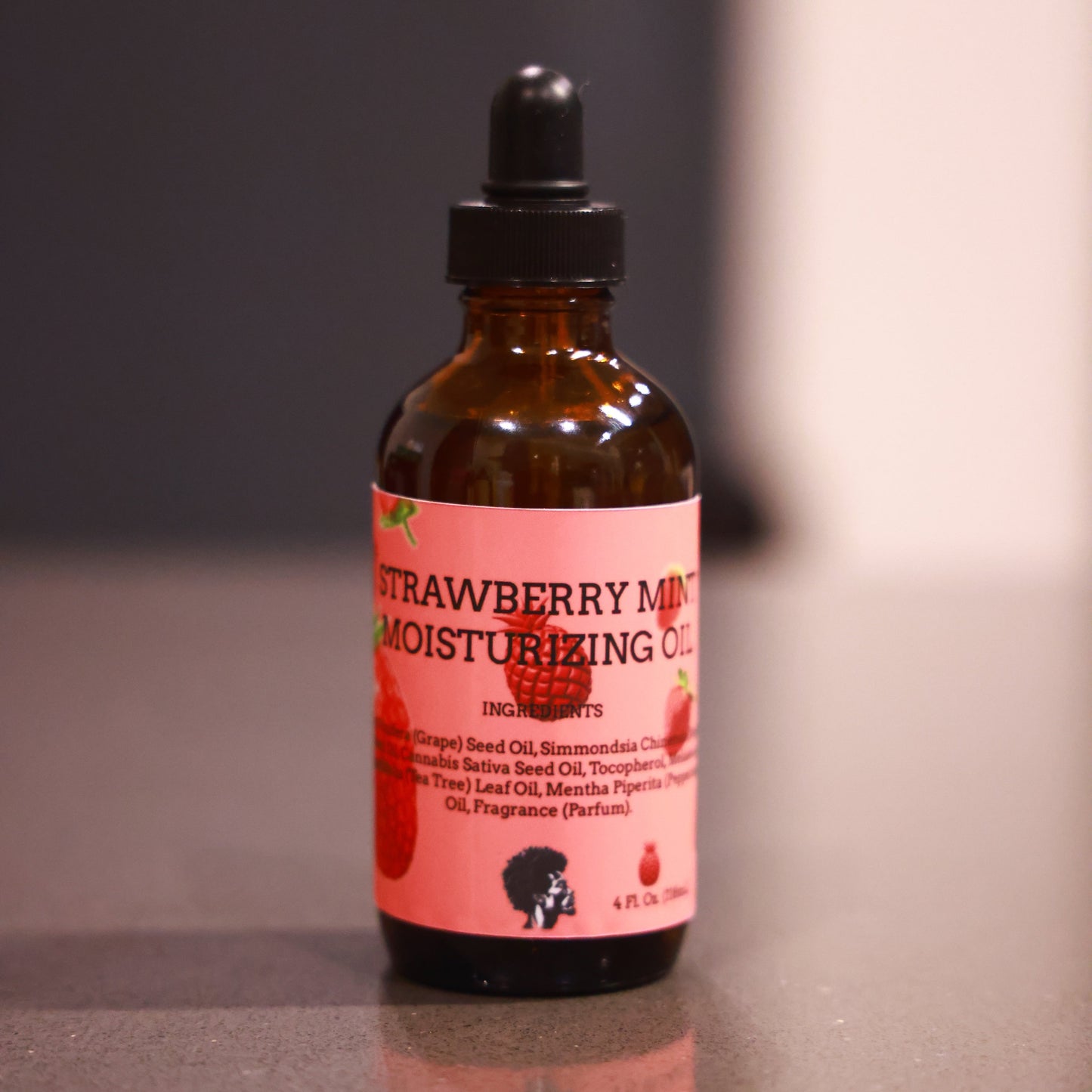 2 Oz. Strawberry Mint Moisturizing Oil