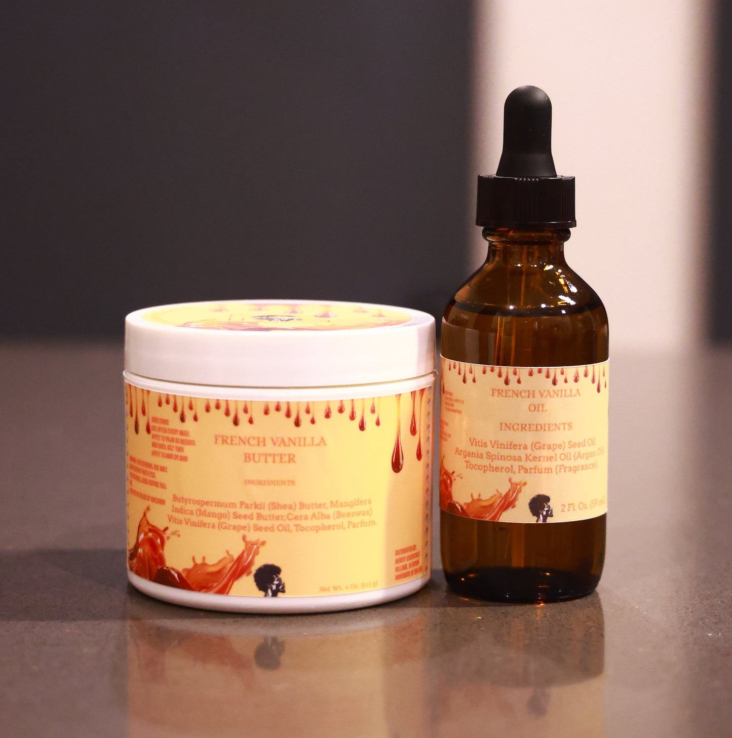 French Vanilla Butter & Oil Duo