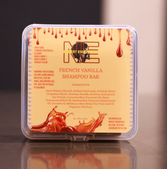 French Vanilla Shampoo Bar