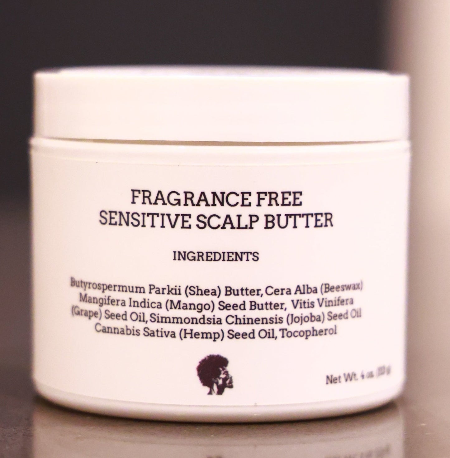 4 Oz. Fragrance Free Butter