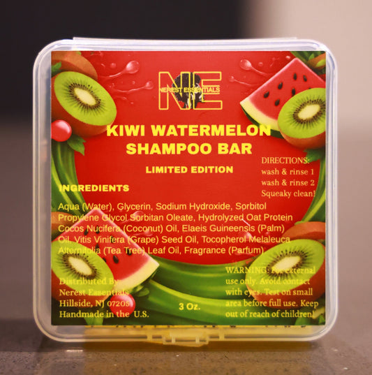 Kiwi Watermelon Shampoo Bar | Limited Edition
