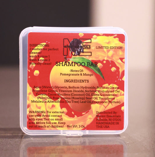 Pomegranate Mango Shampo Bar (Limited Edition)