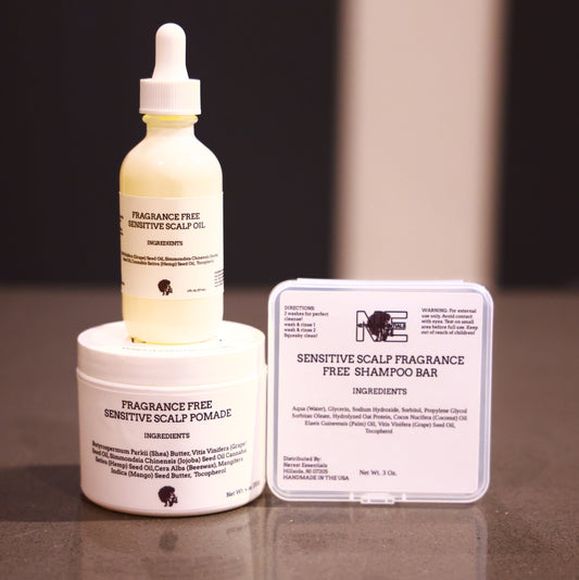 Fragrance Free Pomade Trio