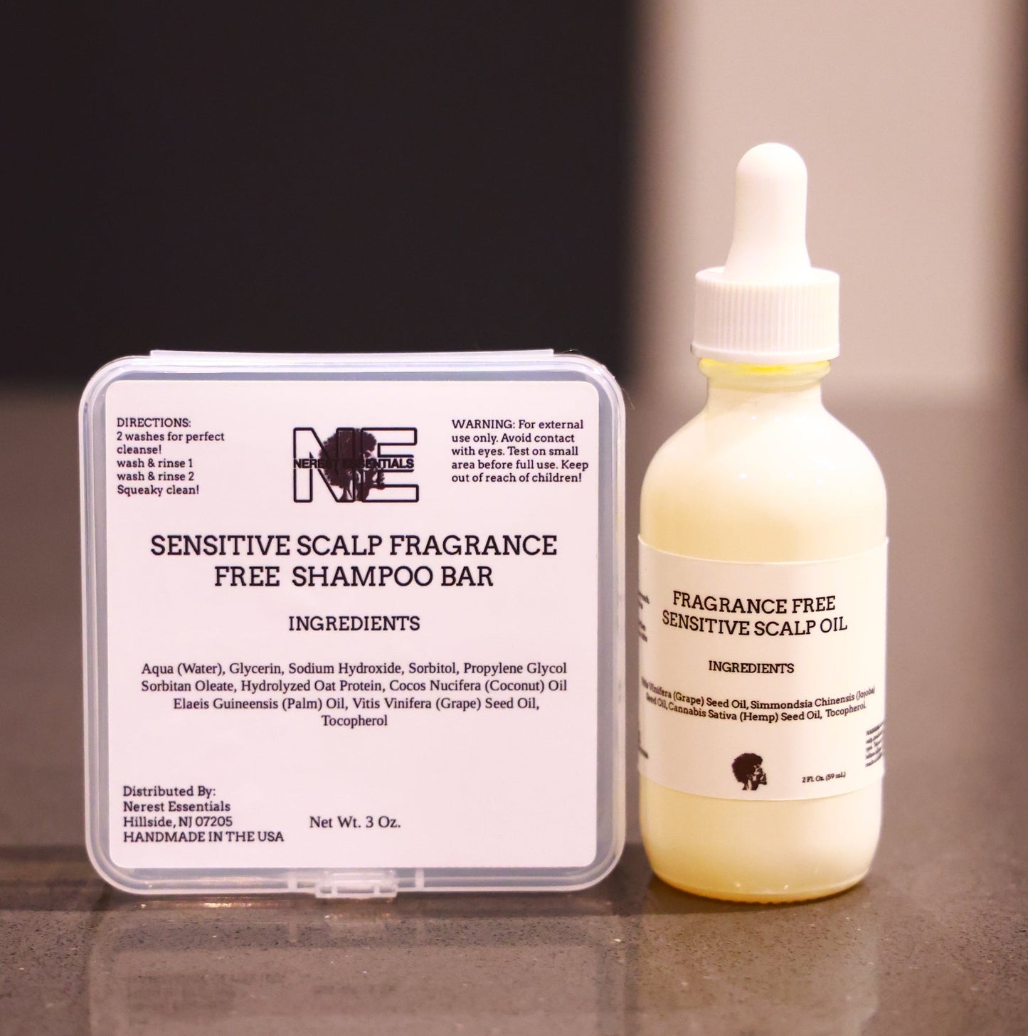 Fragrance Free Wash & Go Duo