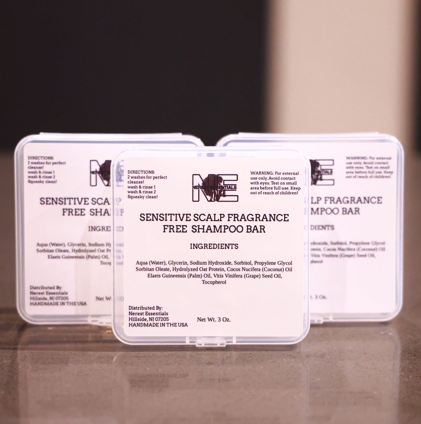 Buy 2 Shampoo Bars Get 1 Free (Fragrance Free)
