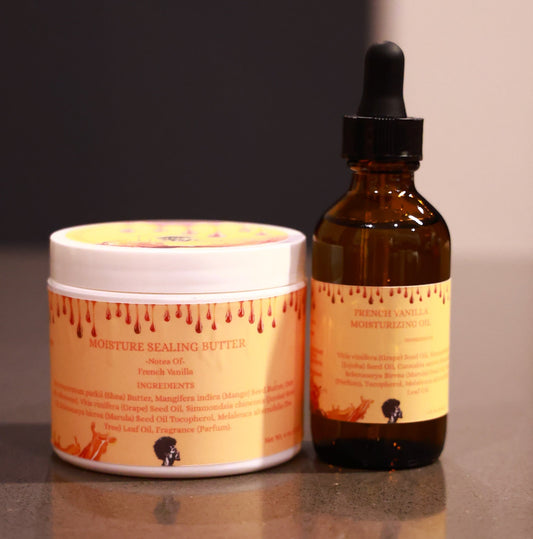 French Vanilla Butter & Oil Duo