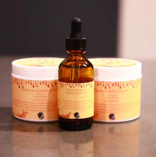 French Vanilla Butter/Pomade/Oil Trio