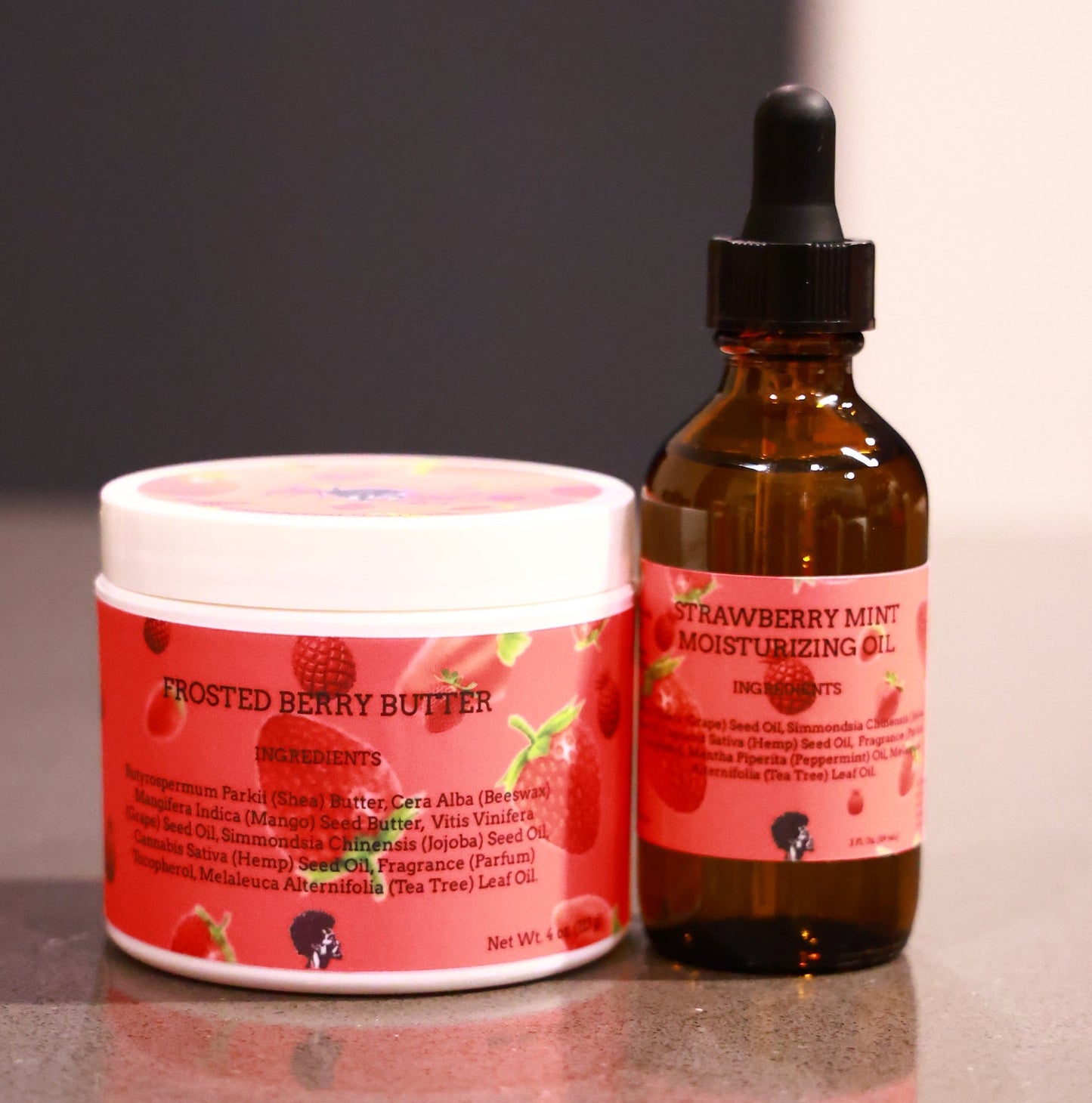 Frosted Berry Butter  & Oil Duo
