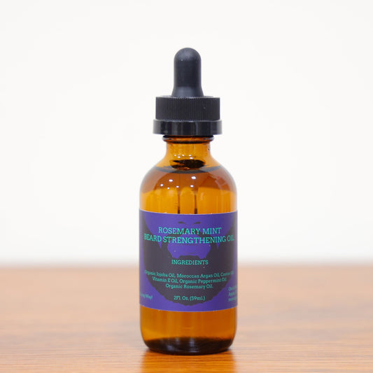 Rosemary Mint Beard Strengthening Oil (2 fl oz. 59 ml.)