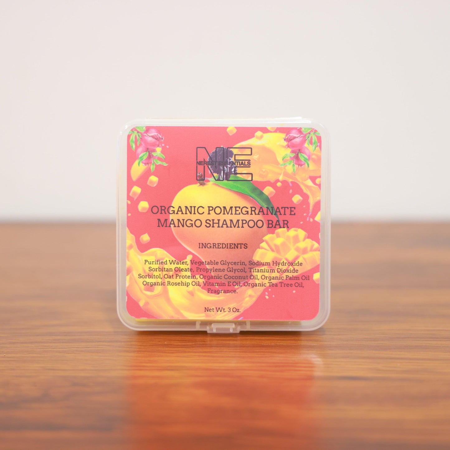 Pomegranate Mango Shampoo Bar