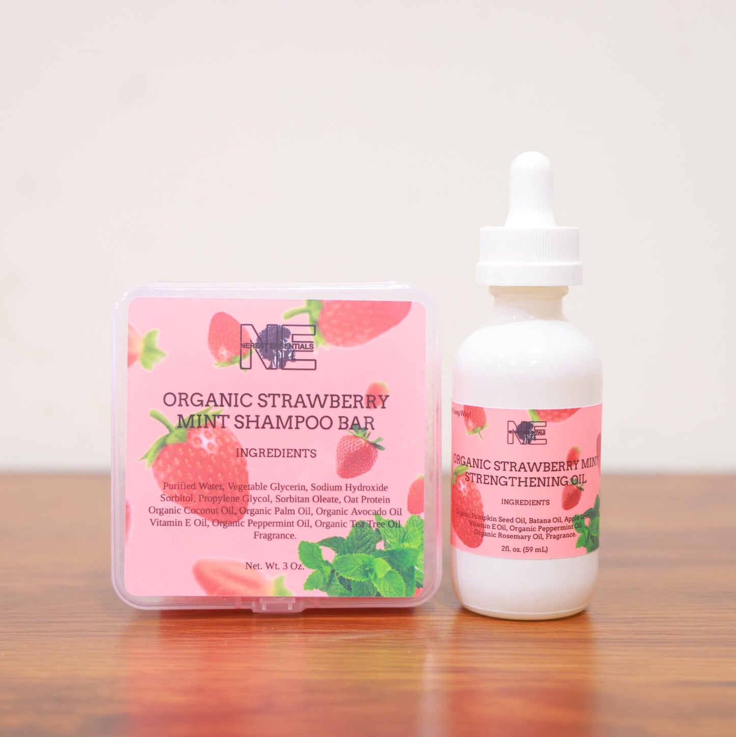 Strawberry Mint Set